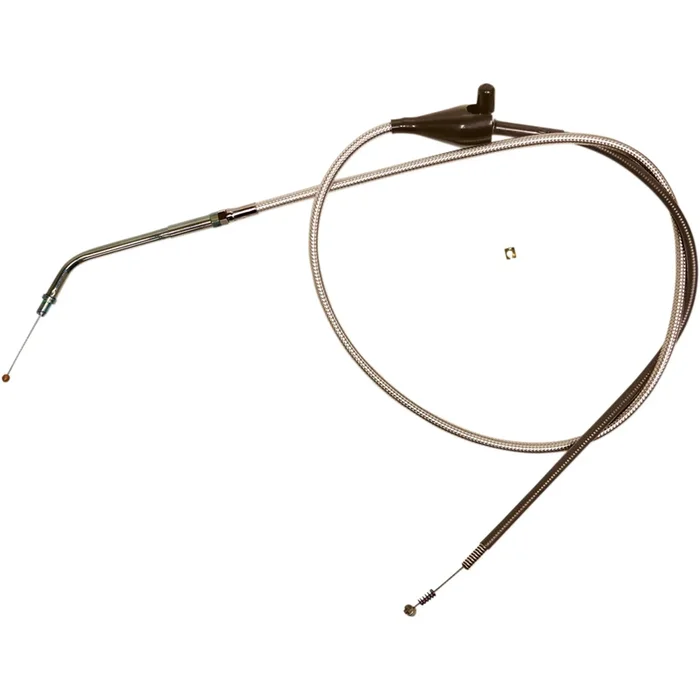 MAGNUM SHIELDING 0651-0424 5431 Polished Stainless Steel Braided Throttle/Idle Cable – Cruise