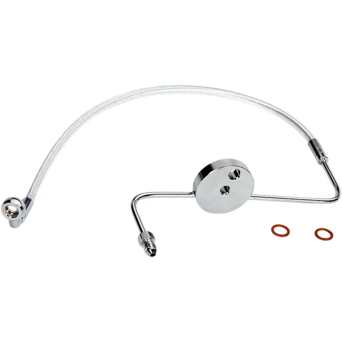 MAGNUM SHIELDING 1204-3701 37001 Designer Series Front Lower Brake Line Kit – Sterling Chromite II