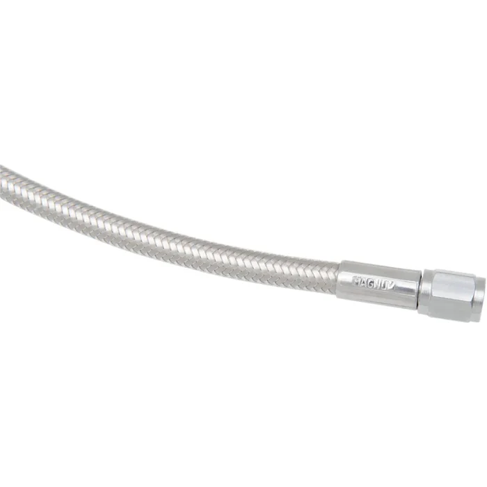 MAGNUM SHIELDING 1741-1030 5517 Braided Universal Brake Line Brake Line – 17 ” – Polished Stainless