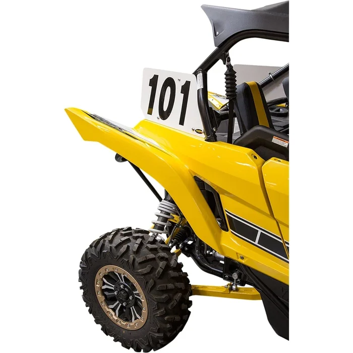 Maier Rear Number Plates – White 190421