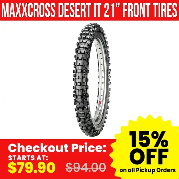 Maxxis Maxxcross Desert IT 21″ Front Off-Road Tires