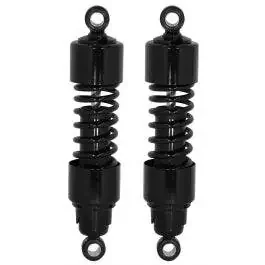 Mid USA 29044 Black Premium 12″ Shocks Harley Big Twin Sportster XL 79-03
