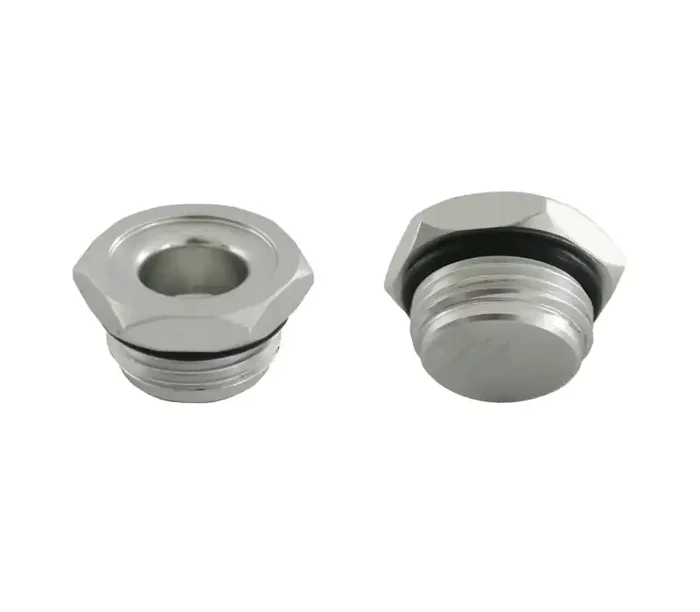 Moroso -12An Plug w/O-Ring – Aluminum – Single 22749