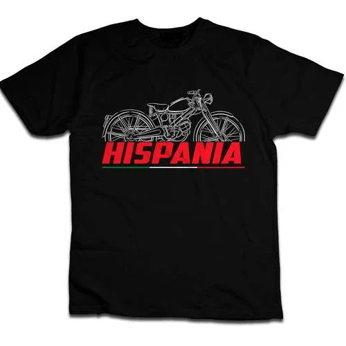 Moto Guzzi Hispania 65 1948-1963 T-Shirt, Motorcycle Tee for Riders