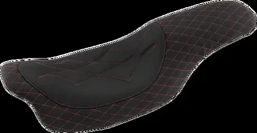 MUSTANG Fits Revere Journey Seat – Diamond – Red Stitched 74111AB