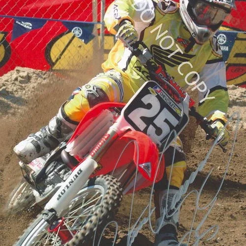 Nathan Ramsey#25 SIGNED 8X10 PHOTO CARD, RICKY CARMICHAEL, JEREMY MCGRATH,