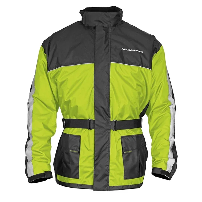 Nelson-Rigg Solo Storm Jacket – Hi-Vis/Black – X-Large [MPN: SSJ-HVY-04-XL]