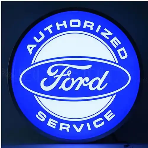 Neonetics Ford Authorized Service 15″ Backlit LED Lighted Sign – 7FORDS