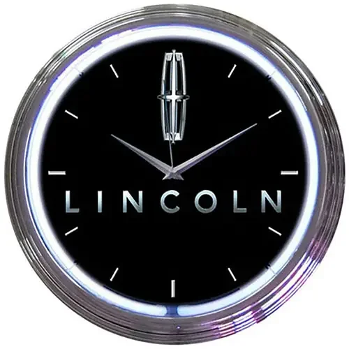 Neonetics Ford Lincoln Neon Clock