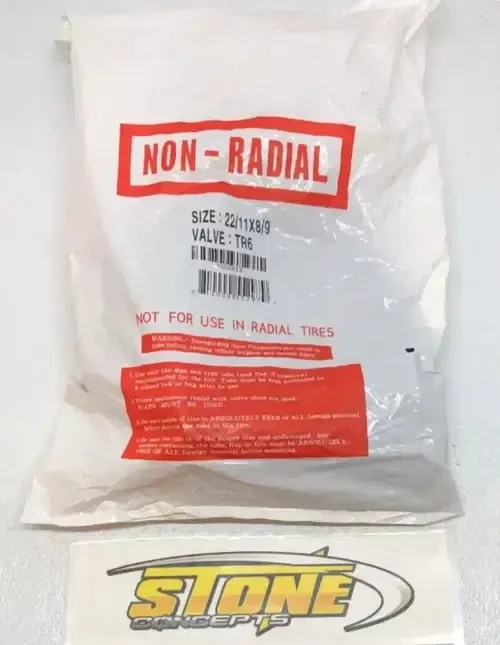 NEW NON-RADIAL ATV TIRE INNER TUBE 22/11X8/9 VALVE: TR6 TU00853