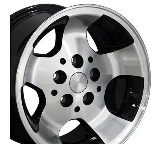 OE Wheels 15 Replica Wheel JP08 Wrangler Rim 15×8 Machined Wheel Jeep Wrangler 1987-2006 JP08-15080-5450-25MB