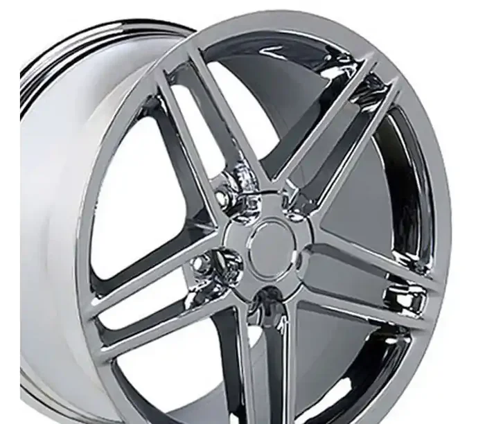 OE Wheels 18 Replica Wheel CV07A C6 Z06 Rim 18×9.5 Chrome Wheel Chevrolet Corvette 1988-2004 CV07A-18095-5475-56C
