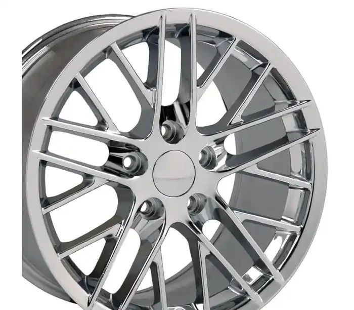 OE Wheels 18 Replica Wheel CV08A C6 ZR1 Rim 18×10.5 Chrome Wheel Chevrolet Camaro (rear only) 1993-2002 CV08A-18105-5475-56C