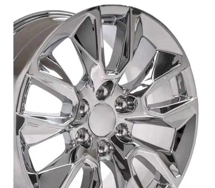 OE Wheels 20 Replica Wheel CV32 Silverado Rim 20×9 Chrome Wheel Cadillac Escalade 1999-2022 CV32-20090-6550-28C