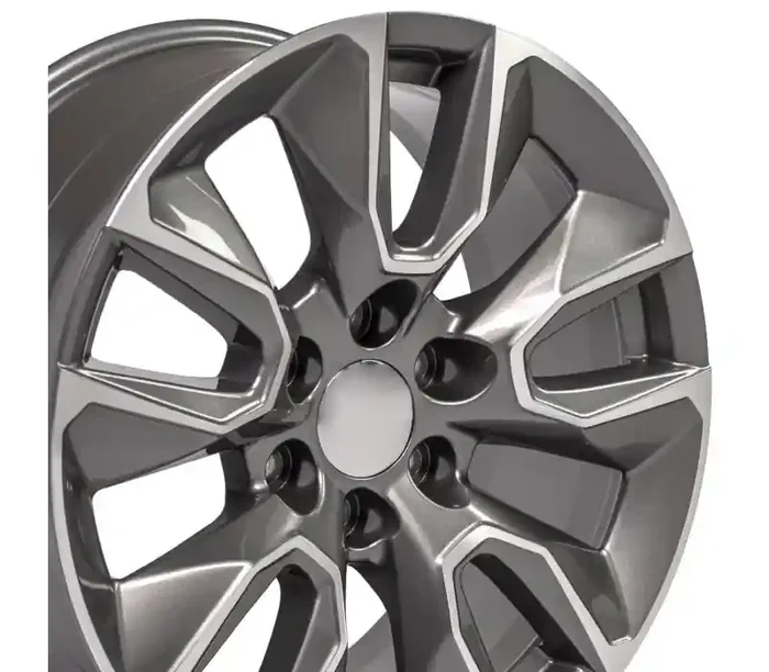 OE Wheels 20 Replica Wheel CV32 Silverado Rim 20×9 Machined Wheel Chevrolet C2500 1988-2000 CV32-20090-6550-28MG