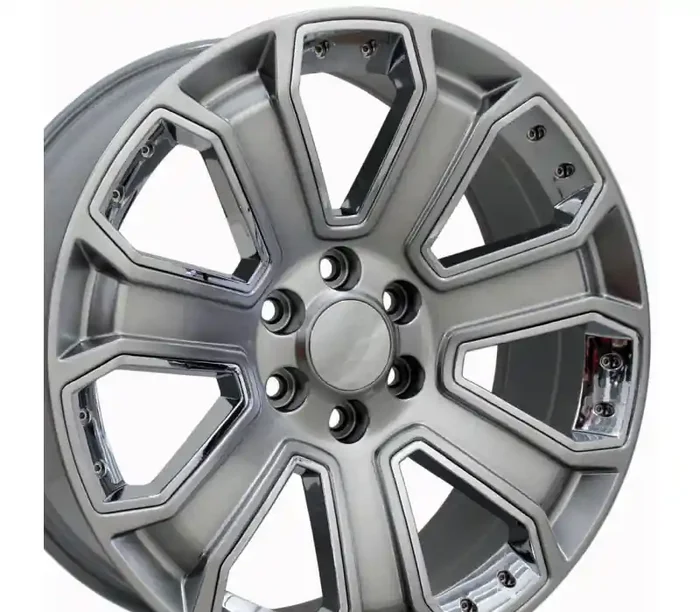 OE Wheels 20 Replica Wheel CV93 Silverado Rim 20×8.5 Hyper Wheel GMC Yukon 1992-2020 CV93-20085-6550-31HB-IC