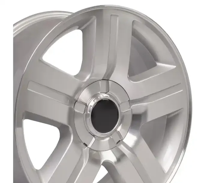 OE Wheels 22 Replica Wheel CV84 Silverado Rim 22×9 Machined Wheel GMC Sierra 1500 1999-2022 CV84-22090-6550-31MS