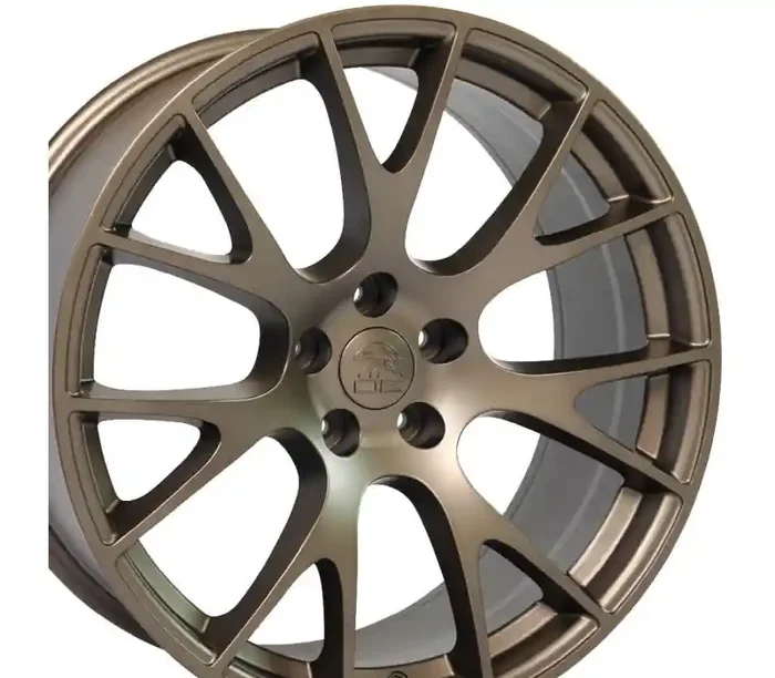 OE Wheels 22 Replica Wheel DG69 Dodge RAM Hellcat Rim 22×10 Bronze Wheel Dodge Durango 2004-2009 DG69-22100-5550-25BR