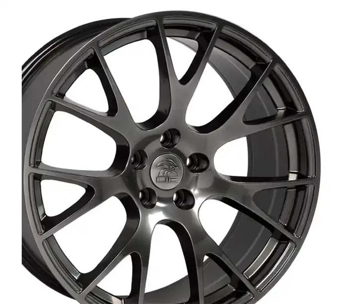 OE Wheels 22 Replica Wheel DG69 Dodge RAM Hellcat Rim 22×10 Hyper Wheel Dodge Ram 1500 2002-2010 DG69-22100-5550-25HB