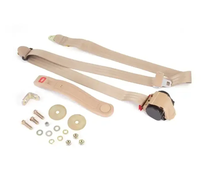 Omix 3-Point Seatbelt Tan 76-83 CJ5 & 87-95(YJ) 13202.22