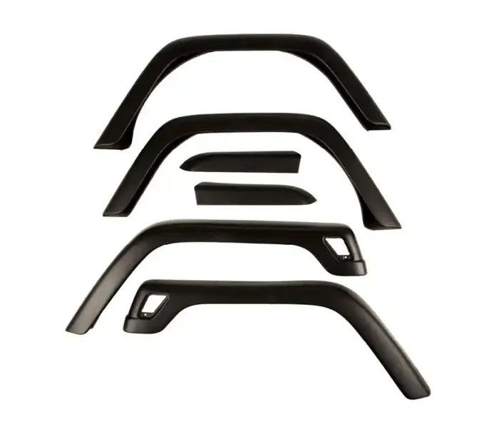 Omix 6-Piece Fender Flare Kit- 97-06 Jeep Wrangler 11603.11