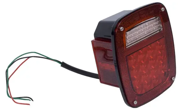 OMIX LED Tail Light for 76-06 Jeep CJ-5, CJ-7, CJ-8, Wrangler YJ, TJ & Unlimited for Driver Side on 76-06 Jeep CJ-5, CJ-7, CJ-8, Wrangler YJ, TJ & Unlimited