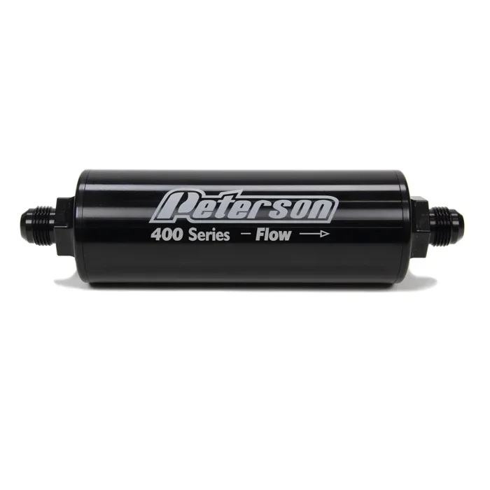 Peterson 400 Series Inline Oil Filter -10 AN Fittings – 60 Micron