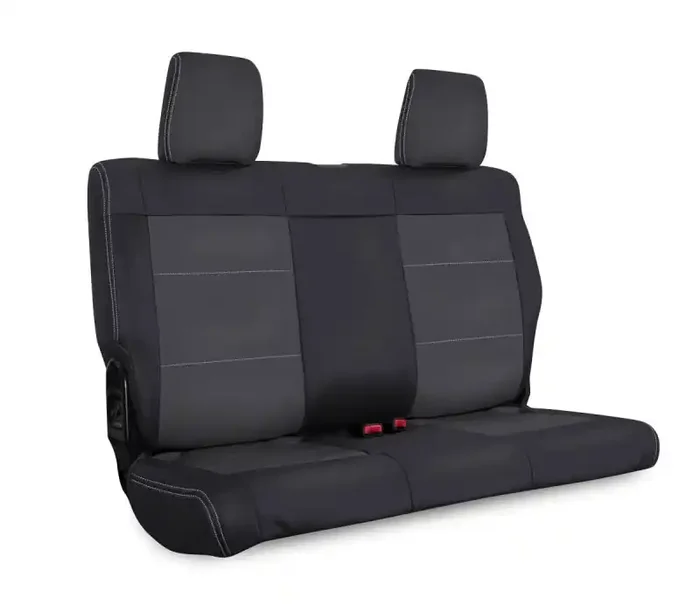 PRP Seats PRP 08-10 Jeep Wrangler JKU Rear Seat Cover/4 door – Black/Grey B018-03