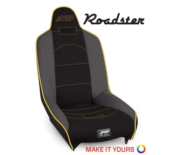 PRP Seats PRP Roadster High Back 2In. Extra Tall Suspension Seat A150410