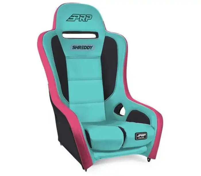 PRP Seats PRP ShReddy Podium Suspension Seat – Pink/Teal / Black SHRDYA9101-03