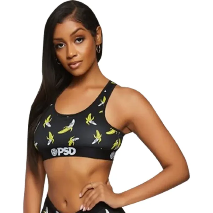 PSD Bananas Sports Bra Women‘s Top Underwear