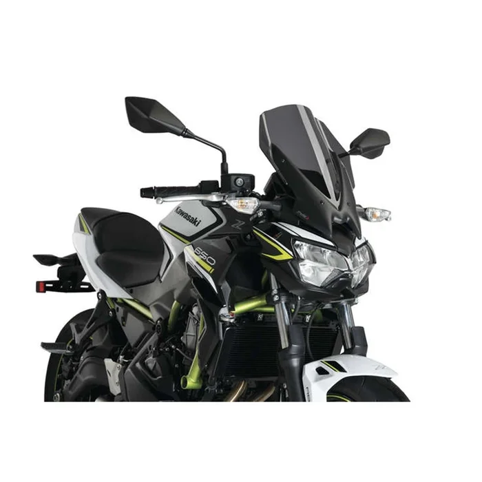 Puig Naked New Generation Windscreen – Dark Smoke for Kawasaki [MPN: 3865F]