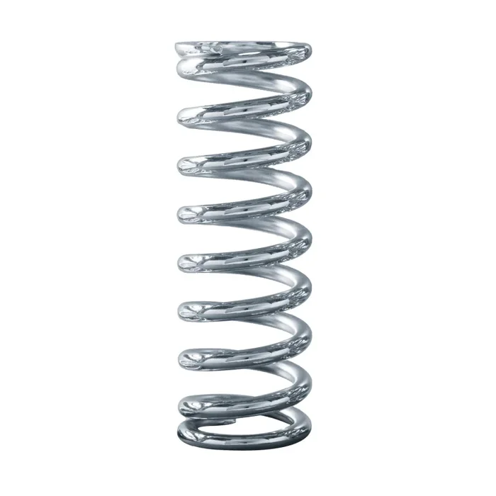 QA1 Chrome Coil-Over Spring – 2-1/2 ” I.D. x 12 ” – 175 lb.