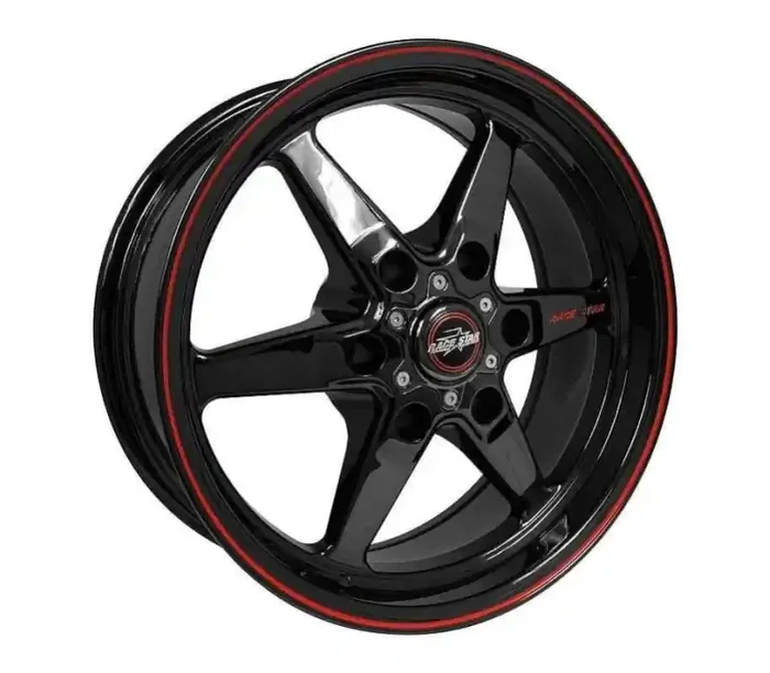 Race Star 93 Truck Star 17×4.50 6×5.50bc 1.75bs Direct Drill Gloss Black Wheel 93-745842B