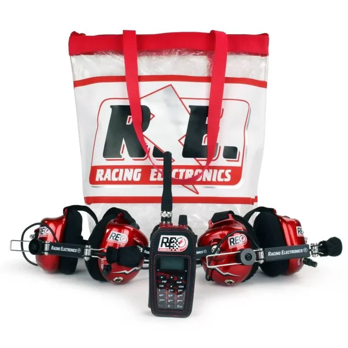 Racing Electronics RE3000 Deluxe GEMINI 5 Intercom System – 2 Person