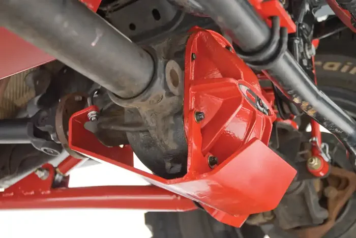 Rancho RockGEAR Front Differential Glide Plate for 07-18 Jeep Wrangler Rubicon & Wrangler Unlimited Rubicon JK with Dana 44