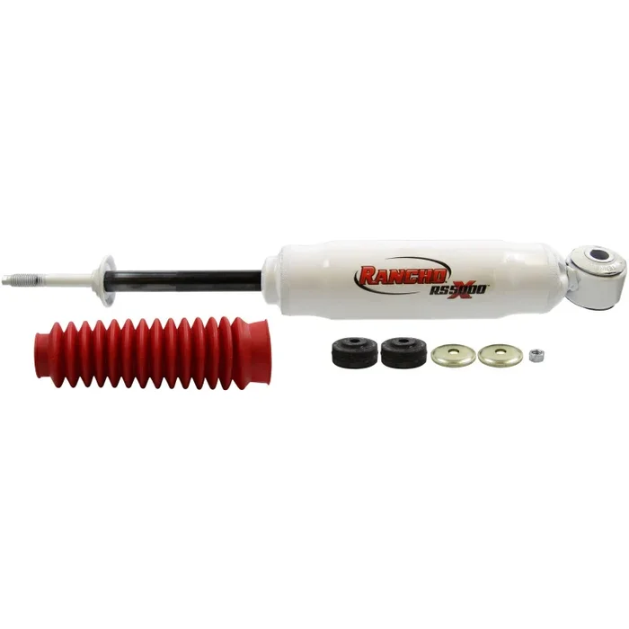 Rancho RS5000X Series Twintube Shock – 9.84 in Compressed / 14.37 in Extended – 2.25 in OD – White Paint