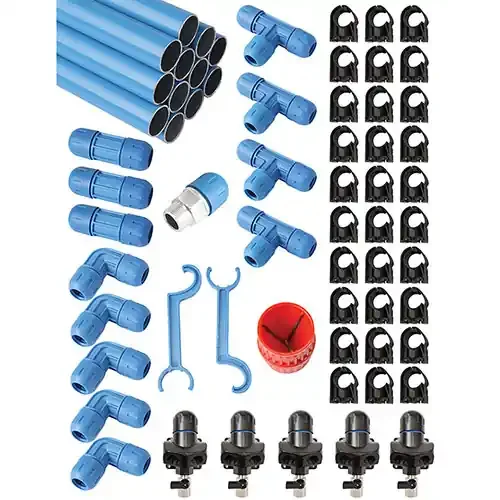 RapidAir FastPipe Modular Compressed Air Piping Kit – 230 ft
