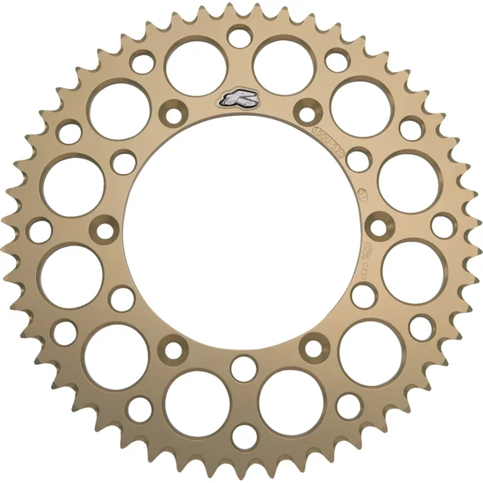 RENTHAL 1211-2777 150U-520-51GBHA Rear Aluminum Sprocket Rear Sprocket – Aluminum – 51 Tooth – Yamaha
