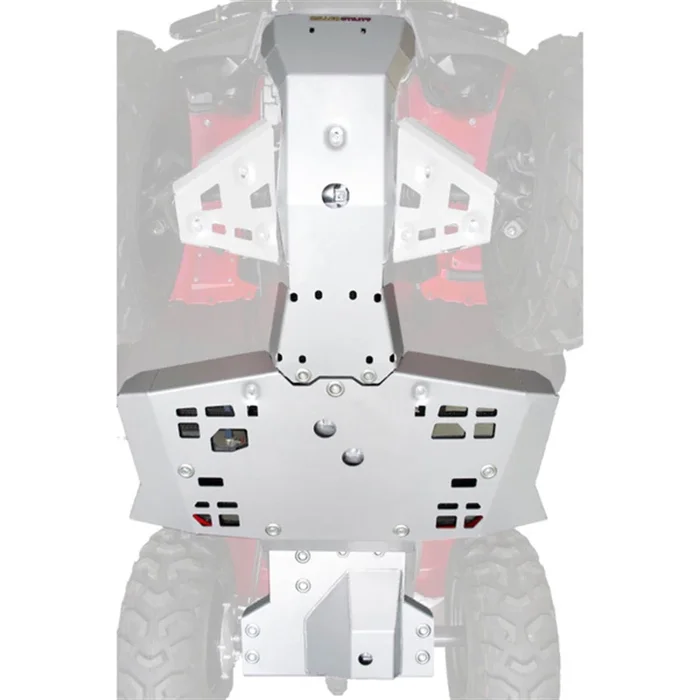 Rival Powersports USA Alloy Central Skid Plate for Honda TRX 420/500FA/FE/FM/FPA 2444.2104.2