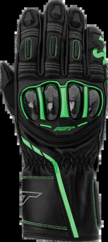 Rst 556-3033110 103033NEO-10 S1 CE GLOVE BLACK/GREY/NEON GREEN LG