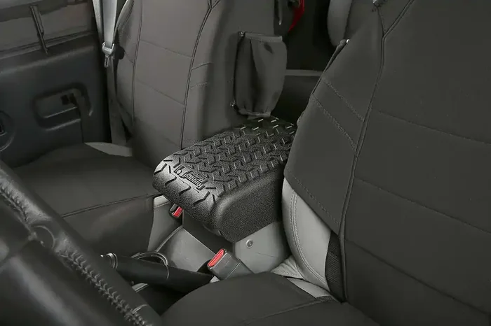 Rugged Ridge 13107.40 All-Terrain Center Console Cover in Black for 07-10 Jeep Wrangler JK