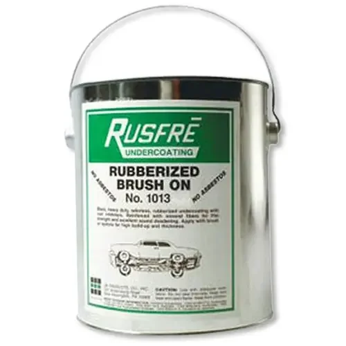 Rusfre Brush-On Rubberized Undercoating, 1-Gallon – 1013