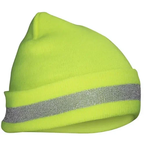 SAS Hi-Viz Knit Beanie, Yellow – 690-1711
