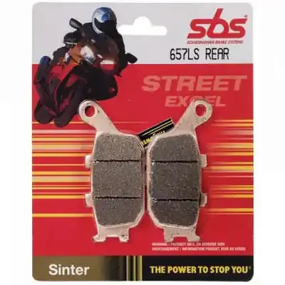SBS Aprilia RSV4 RF/RR/Factory 16-25 Street Excel Sintered Rear Brake Pads