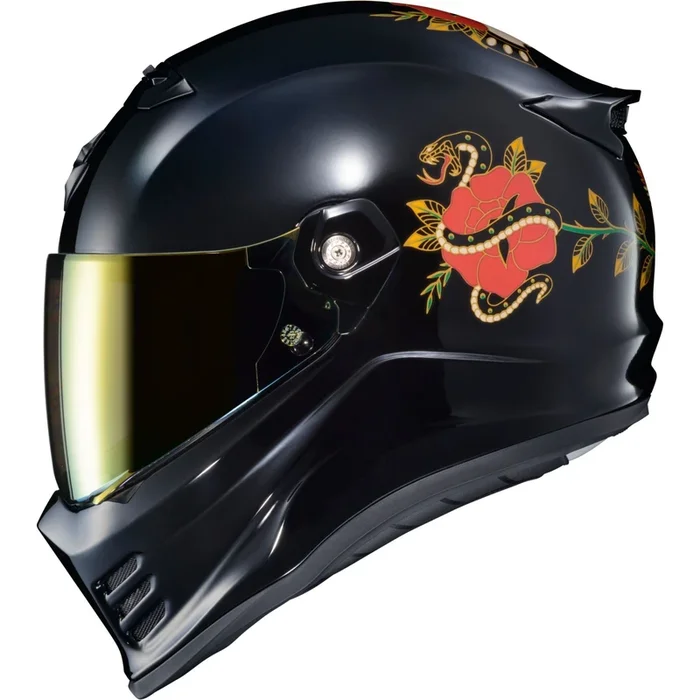 ScorpionEXO Covert FX Full Face Helmet – The Litas – Gloss Black – XS CFX-1002