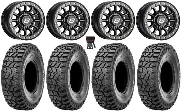 Sedona Sano Bdlk 14″ Wheels Bk 30″ Ridge Saw 2.0 Tires Sportsman 550 850 1000