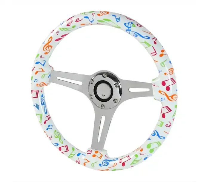 Spec-D Tuning 350Mm Water Tsf Wooden Steering Wheel SW-1055-YF