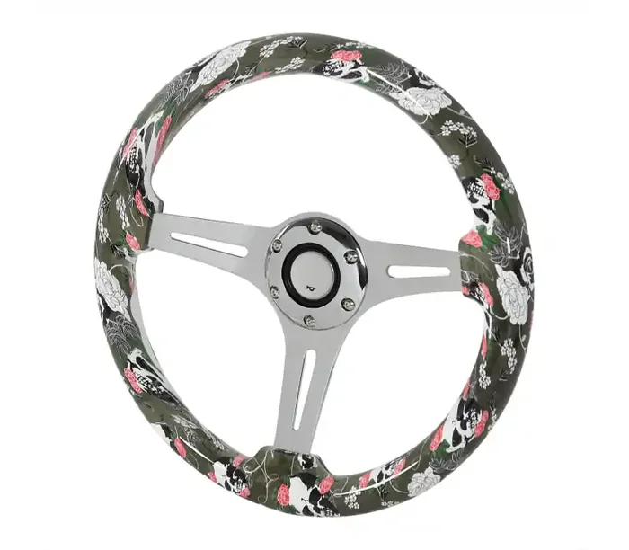 Spec-D Tuning 350Mm Water Tsf Wooden Steering Wheel SW-587-MGKL