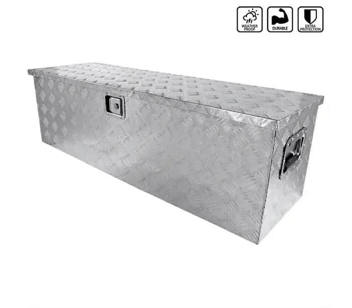 Spec-D Tuning 44 Heavy Duty Chrome Aluminum Box TBOX-ALM06